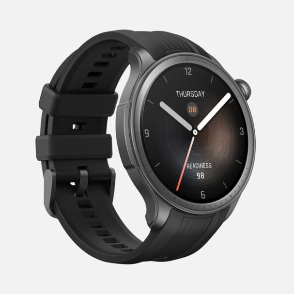 Amazfit Balance GPS Smartwatch with Black Strap