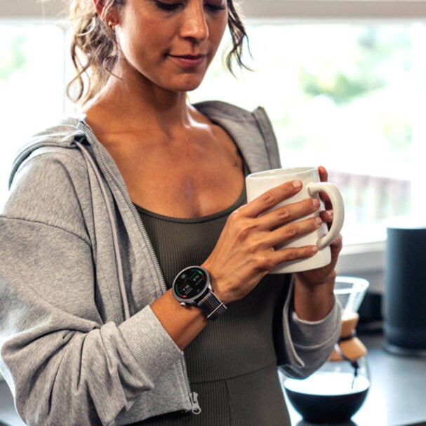 Amazfit Balance GPS Smartwatch with Patterned Strap