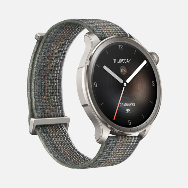 Amazfit Balance GPS Smartwatch with Patterned Strap