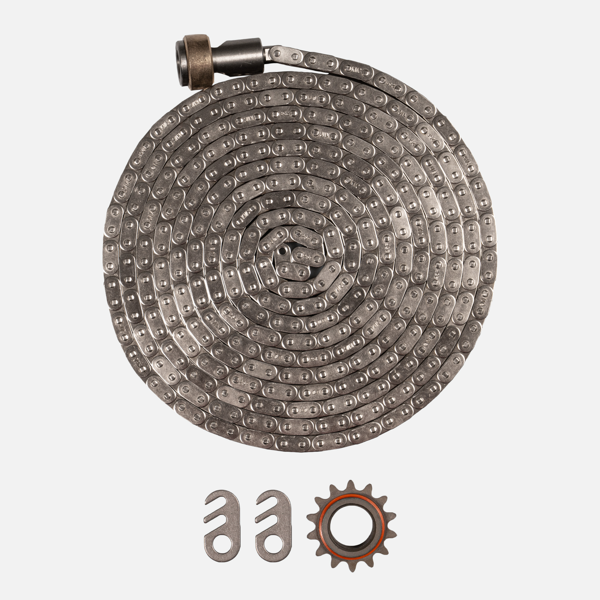 Concept2 RowErg Nickel Chain with Sprocket and Connector Swivel