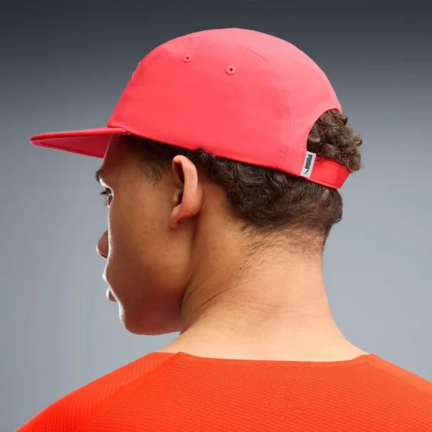 PUMA Essentials Running 5-Panel Cap Ultra Red