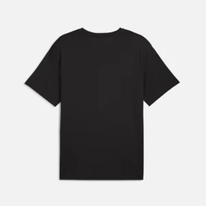 PUMA Men's Graphic Train Logo Relaxed T-Shirt Black