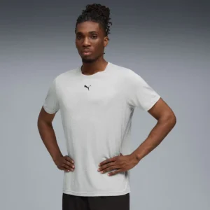 PUMA Men's Train All Day Essentials T-Shirt Créme De Mint Heather