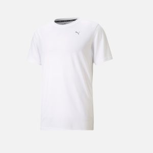 PUMA Performance Men's Short Sleeve T-Shirt White
