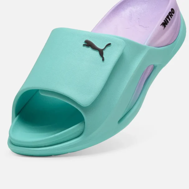PUMA x HYROX NITROCAT Slides Mint/Lavender