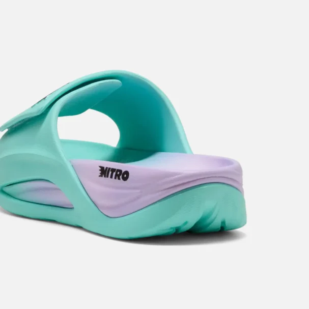 PUMA x HYROX NITROCAT Slides Mint/Lavender