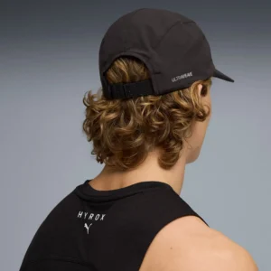 PUMA x HYROX Running 5-Panel Cap Black