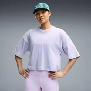 PUMA x HYROX Women’s Cropped Lifestyle T-Shirt Light Lavender