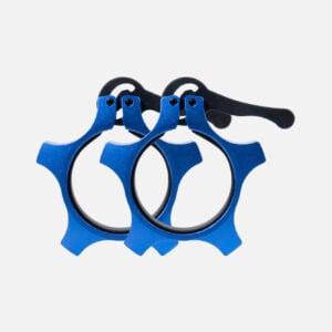 REBEL Bear Claw Barbell Collars Blue