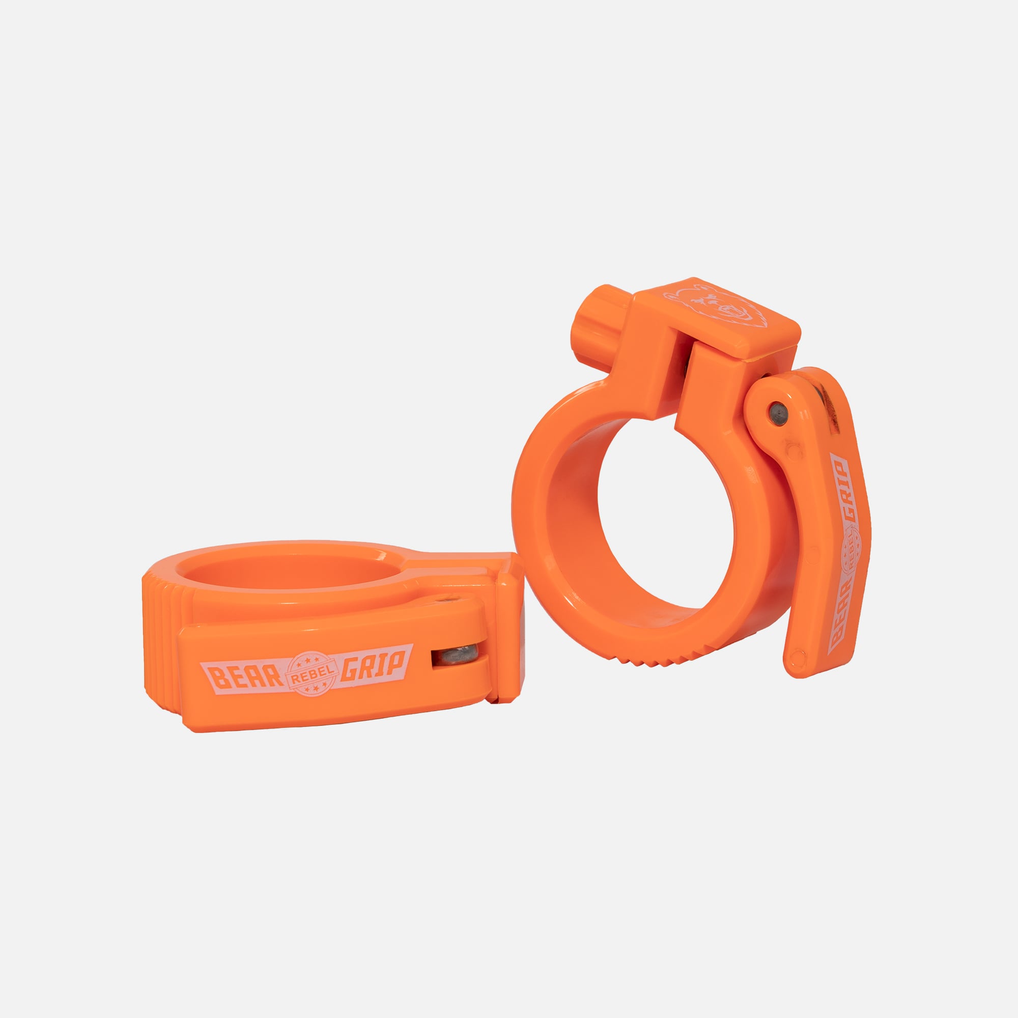 REBEL Bear Grip Barbell Collar Set