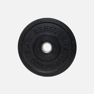 REBEL Bumper Weight Plates Hi TMP 5kg Stubby