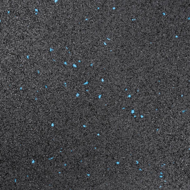 REBEL Rubber Gym Flooring Blue Fleck 10mm