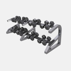 REBEL Two Tier Dumbbell Rack