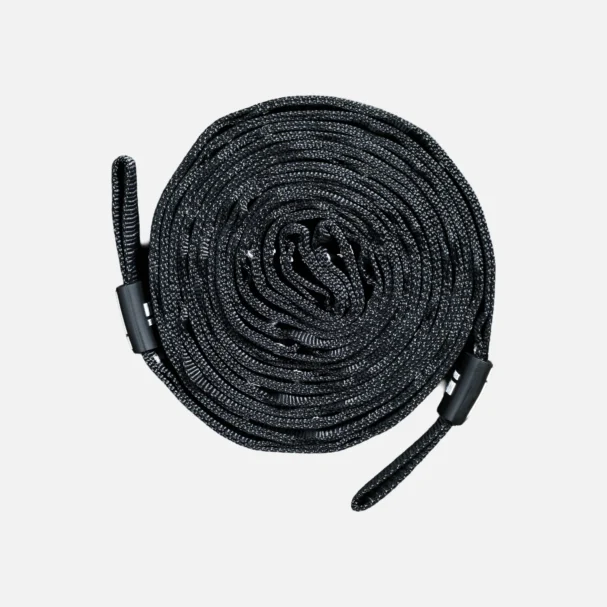 REBEL Wooden Gymnastic Rings 32mm with Carabiner Attachments