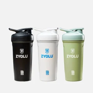 REBEL Zyglu PowerMix Stainless Steel Shaker Bottles
