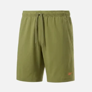 Reebok Men's Workout Ready Woven Shorts Grit Green