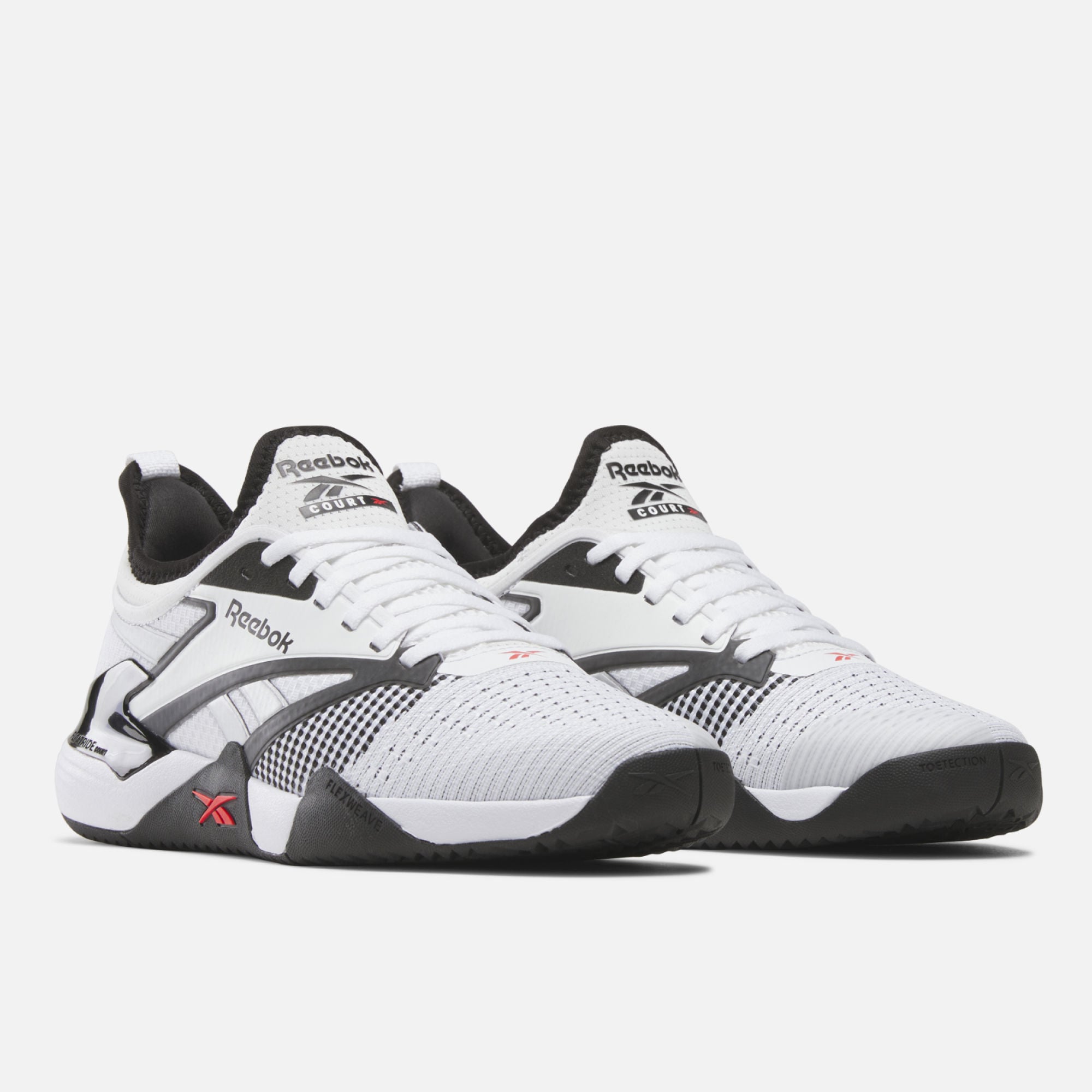 Reebok Nano Court Unisex Training Shoes White/Black/Red