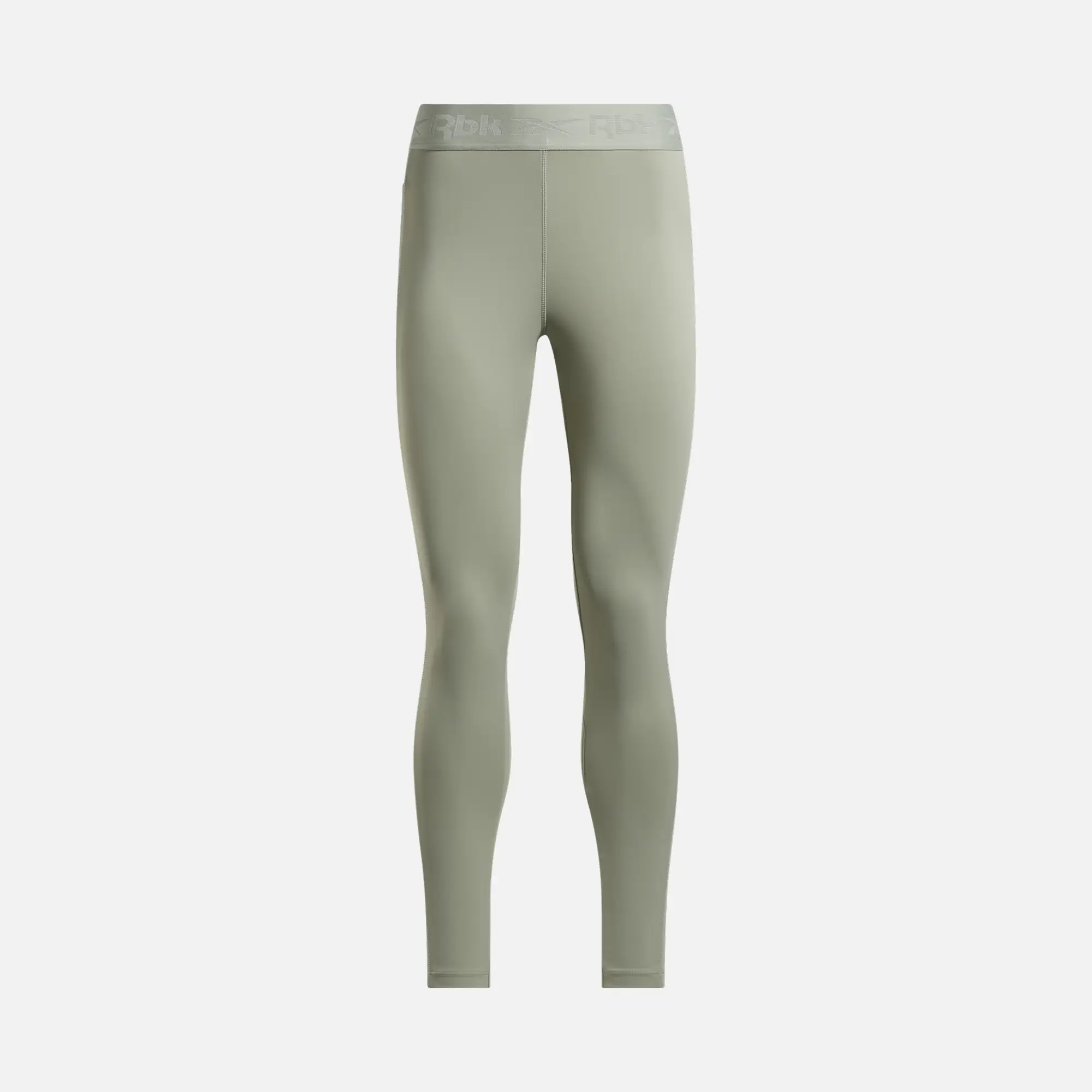 Reebok Women's Core Fitness Training Ruched Tights Hazy Green