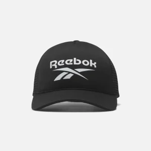 Reebok Woven Piped Snapback Cap Black