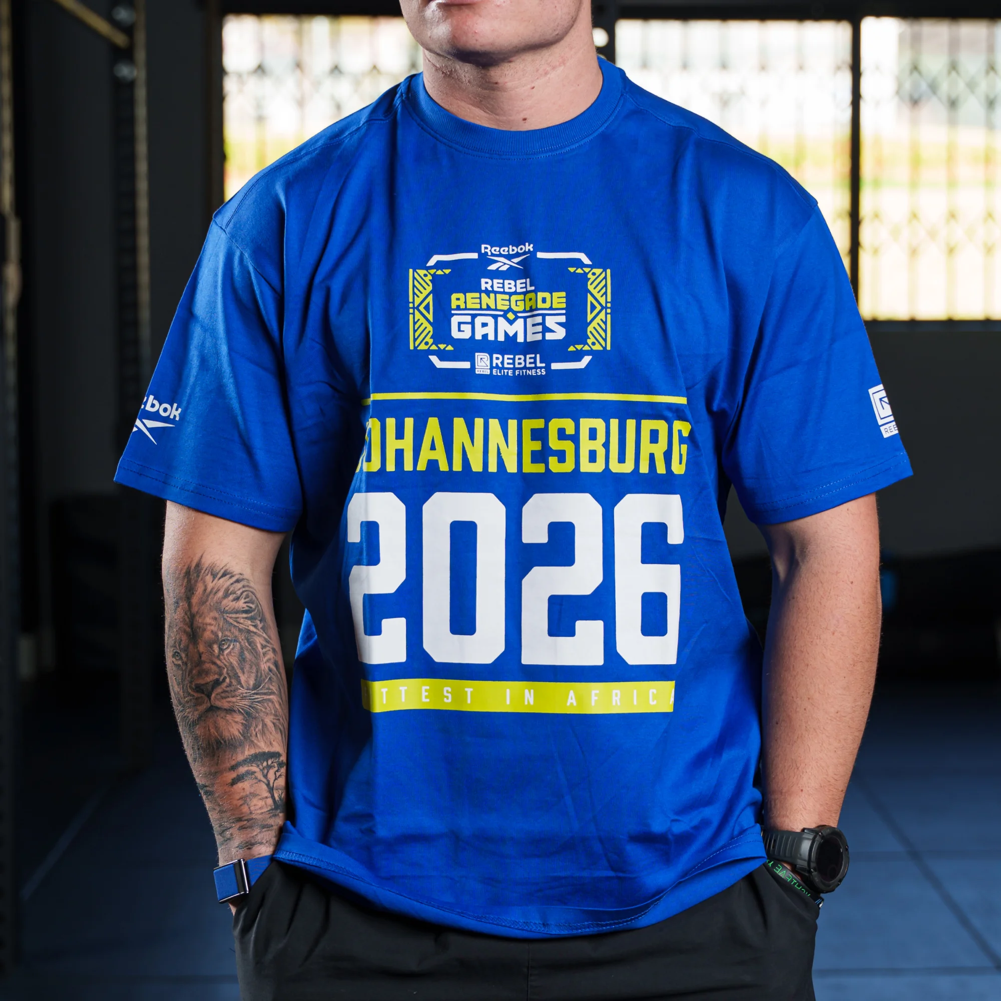 Renegade Games 2026 Men's Athlete T-Shirt Blue